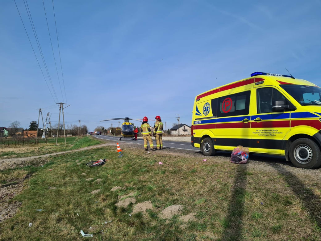 Leżała w rowie ciężko ranna, zmarła w szpitalu! Policja w Płońsku poszukuje sprawcy makabrycznego wypadku [ZDJĘCIA]