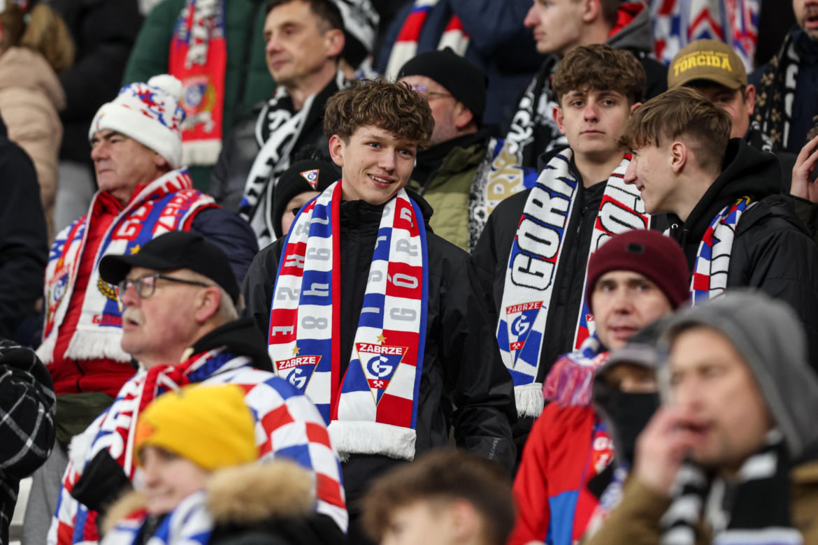 Górnik Zabrze - Wisła Płock, zdjęcia kibiców z meczu PKO BP Ekstraklasy