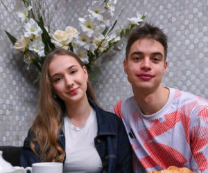 Władimir Semirunnij i jego dziewczyna Klaudia Bielas