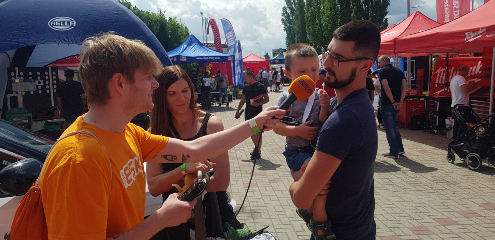 Eska Summer City Olsztyn. Wizyta w Auto Land