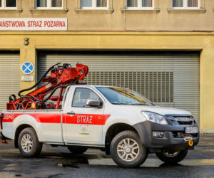 Wiertnica samochodowa-geologiczna WSG-B ISUZU ATFS 86C