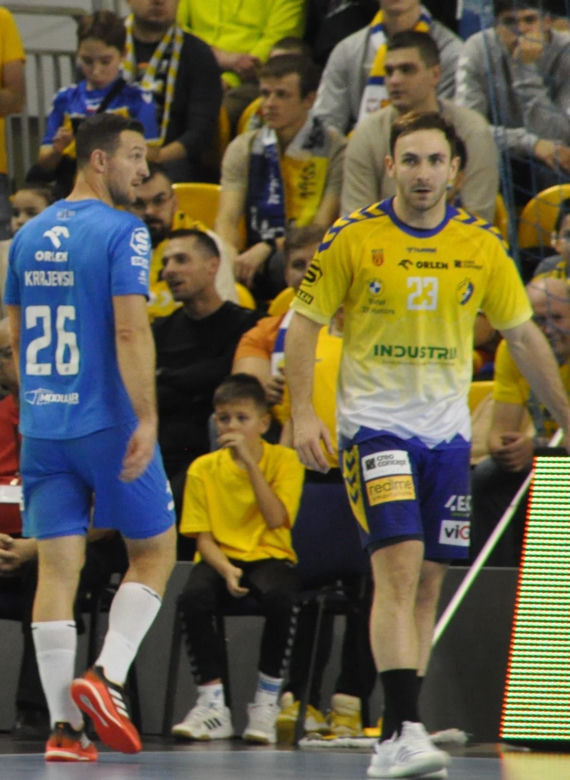 Arkadiusz Moryto w barwach Industrii Kielce