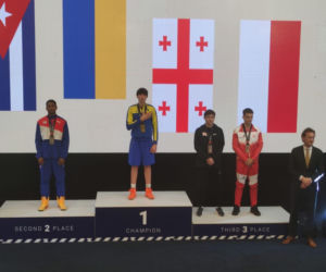 Utalentowany bokser z Torunia Borys Płachta przywiózł medal z Czarnogóry