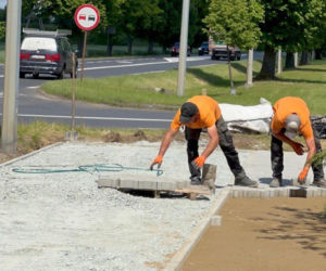 Budowa ścieżki rowerowej na Gronowie