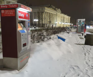Zimowe utrudnienia w Warszawie