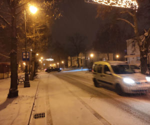 Ata zimy w Polsce. Śnieg zasypał Olkusz