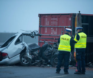 Tragiczny wypadek koło Włocławka na autostradzie A1. 5 osób nie żyje