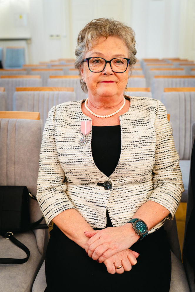 Złoty Gody par małżeńskich w Siedlcach - wręczenie pamiątkowych medali