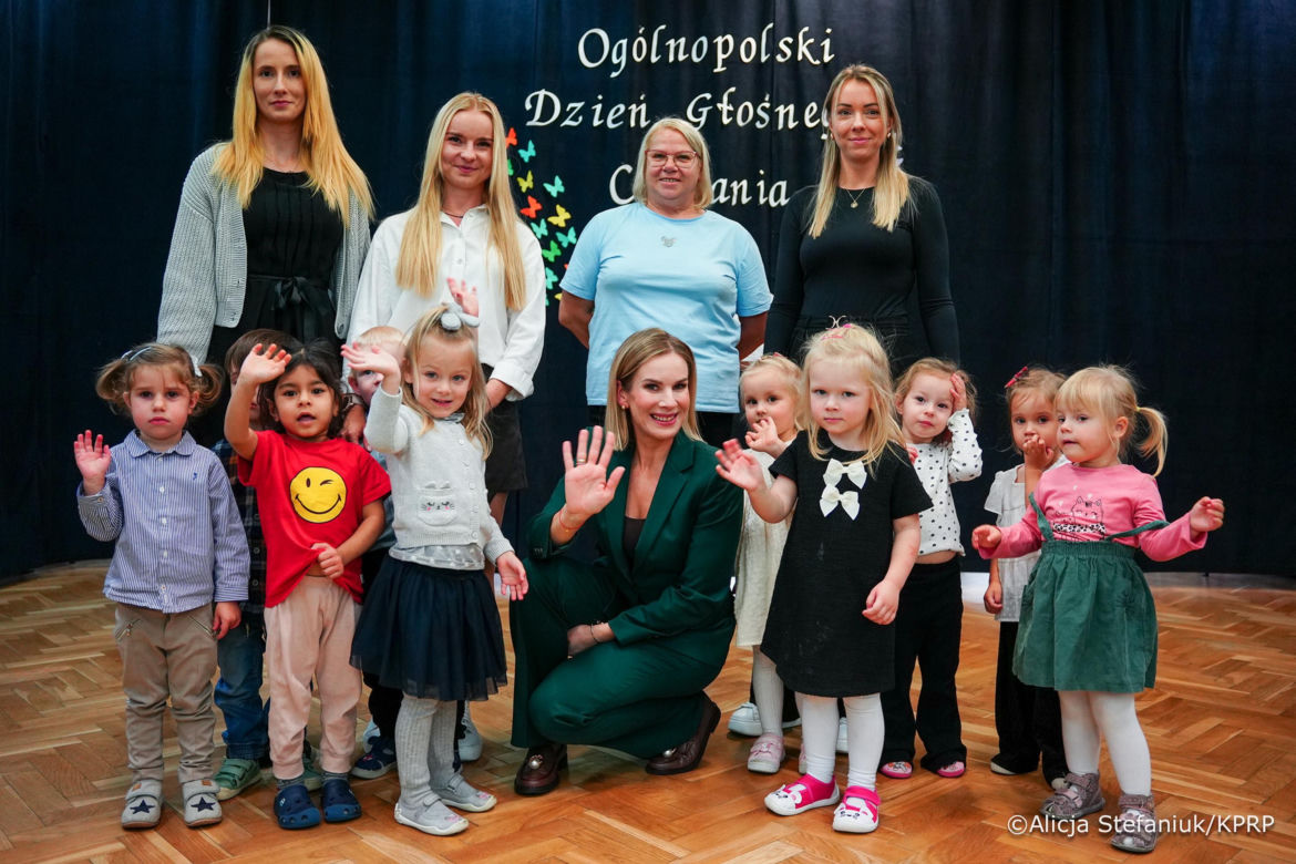 Marta Nawrocka czyta "Misia Uszatka"