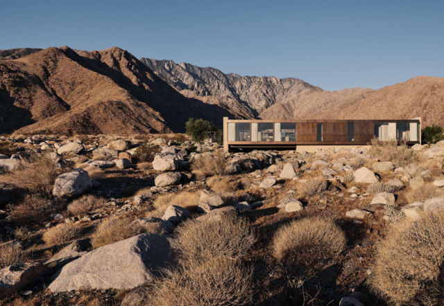 Dom Desert Palisades w Kalifornii, projekt pracowni Woods + Dangaran
