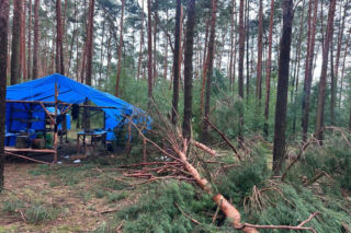 Alarm w Wielkopolsce! Nawałnice uderzyły, strażacy ewakuowali harcerzy [ZDJĘCIA]
