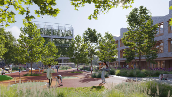 Wizualizacje projektu F.S.O PARK