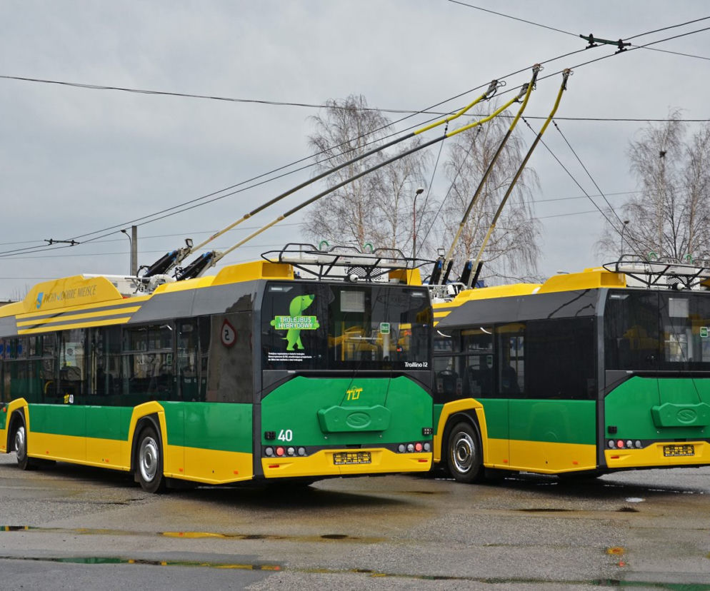 Nowe trolejbusy są już w Tychach.