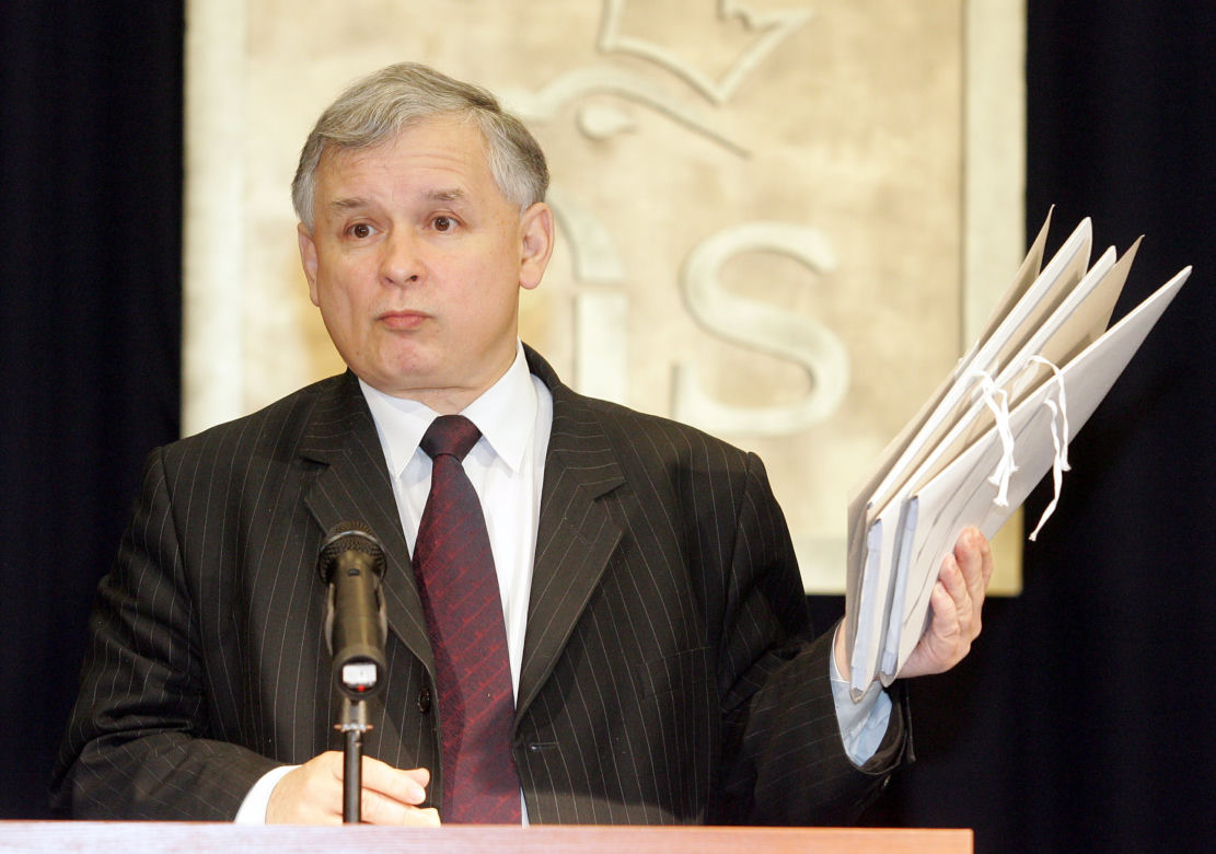 Fryzury Jarosława Kaczyńskiego