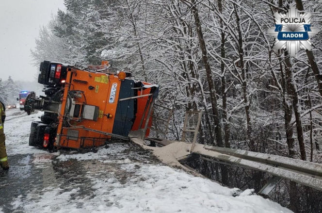 Wczoraj i dzię trudne warunki na drogach. Policja apeluję o rozwagę 