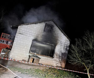 Strażacy z Łukowa i powiatu Łukowskiego mieli w weekend sporo pracy