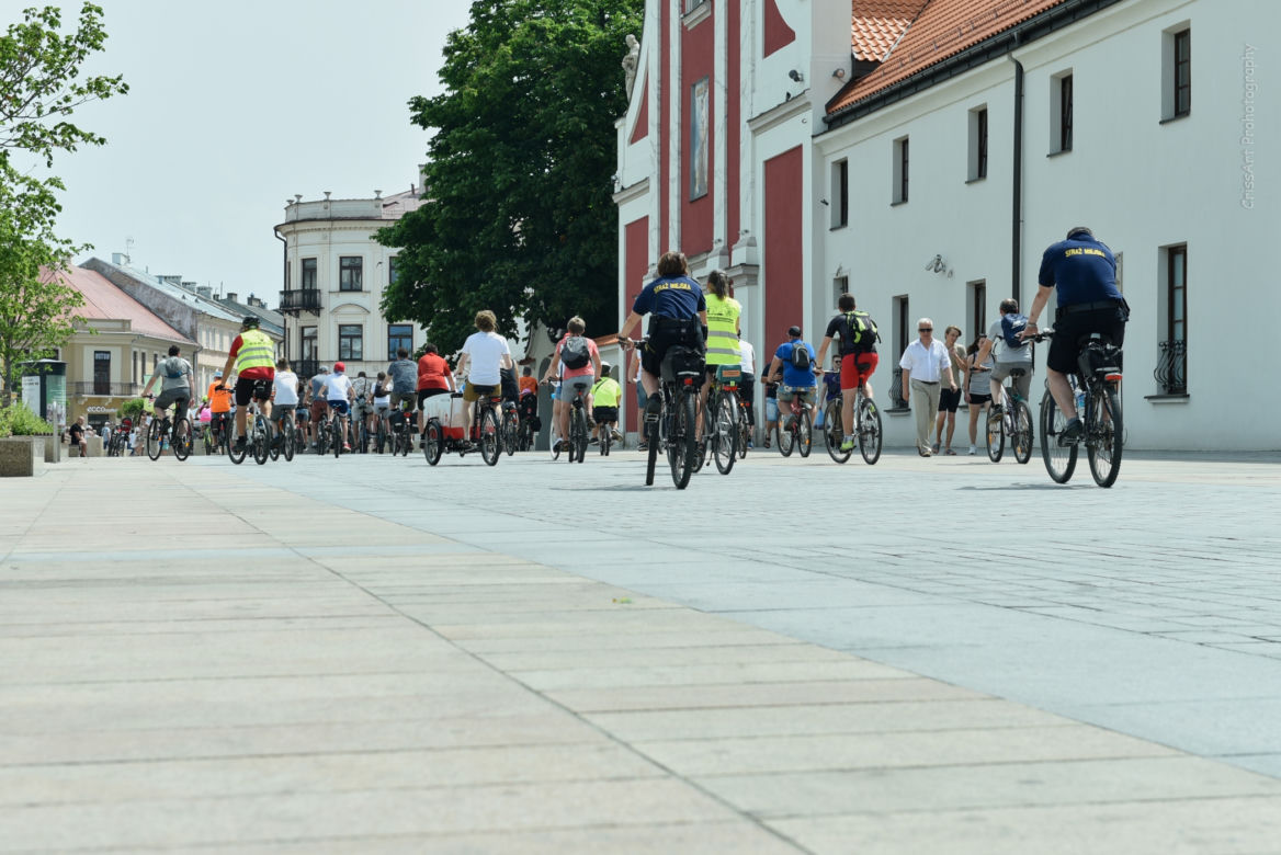 Rowerzyści i rolkarze przejechali przez Lublin. Trwa Ekopiknik nad Zalewem