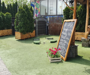 Ukradli ogródek z restauracji na Ursynowie