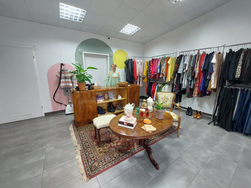 Butik charytatywny przy ul. Jankego 83 w Katowicach-Ochojcu