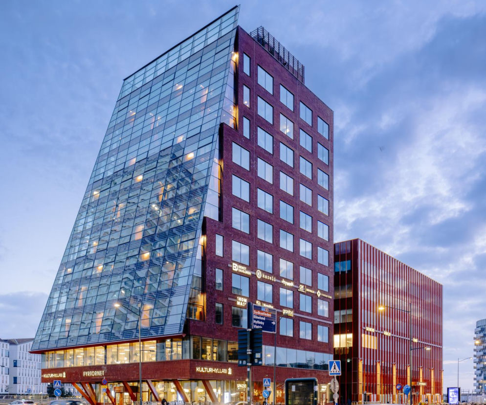 To najwyższy drewniany budynek biurowy w Szwecji