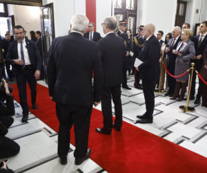 Wołodymyr Zełenski w polskim Sejmie