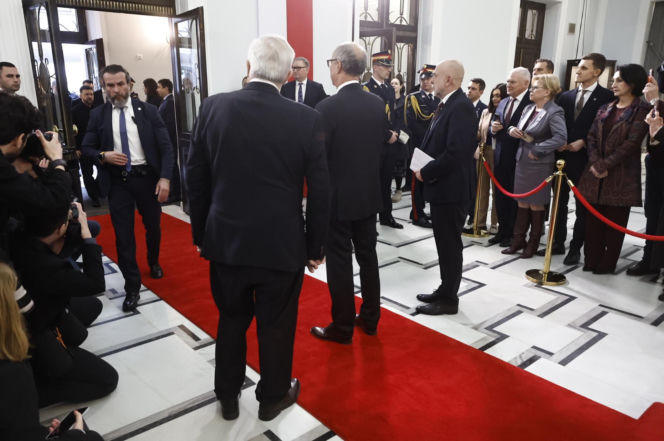 Wołodymyr Zełenski w polskim Sejmie