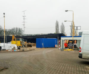 Rozbiórka pawilonu handlowego przy ul 26 Kwietnia