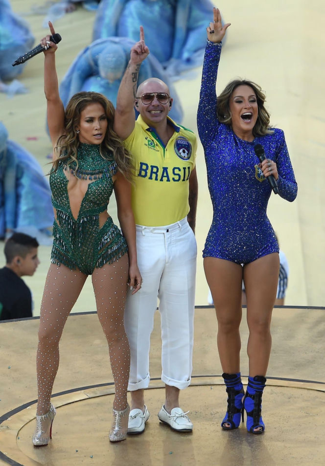 Jennifer Lopez, Pitbull i Claudia Leitte – Brazylia 2014