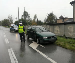Wypadek z udziałem radiowozu w Tarnowskich Górach