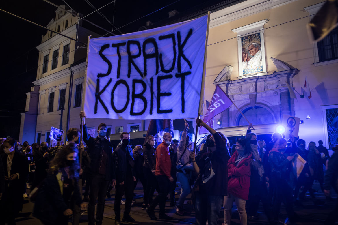 Strajk Kobiet. Wielotysięczny protest w Krakowie