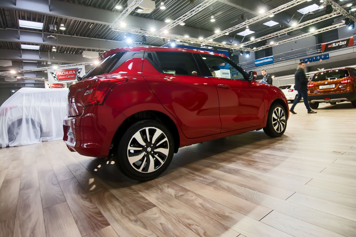 Suzuki Swift na targach Poznań Motor Show 2017