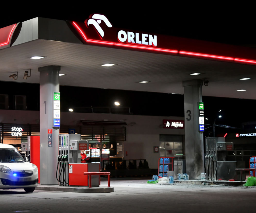 Mężczyzna podpalił się na stacji benzynowej w Gdańsku Oliwie