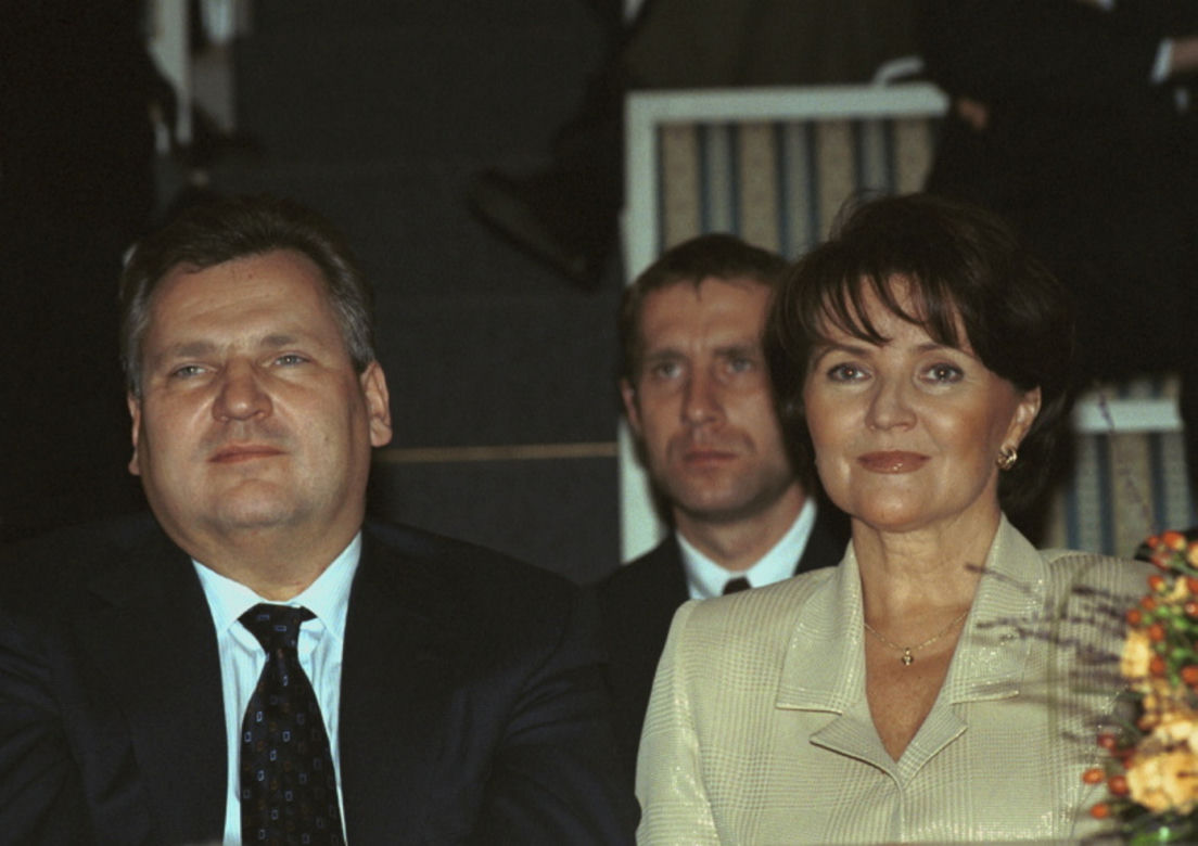Aleksander Kwaśniewski, 2001r.