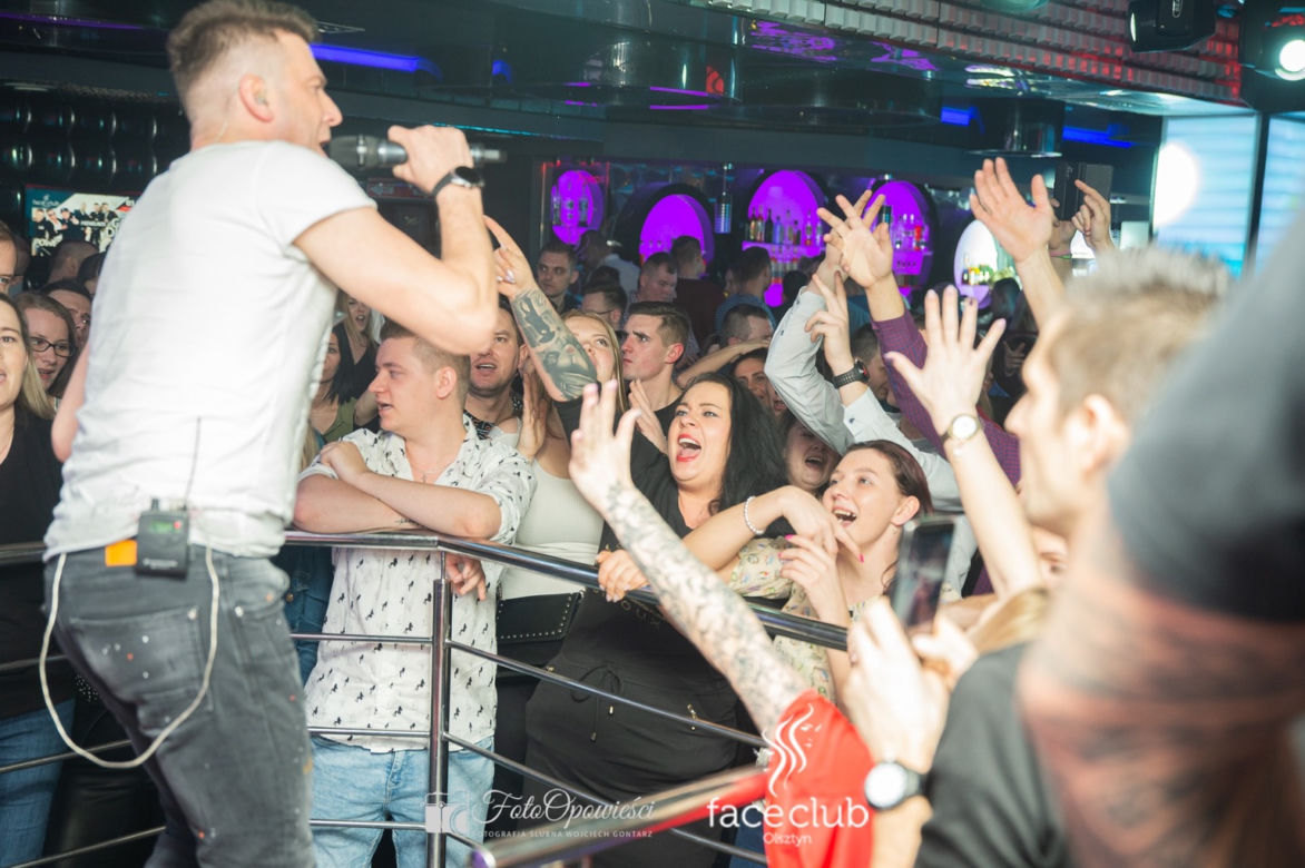 Dyskoteka w Face Club Olsztyn. Tańczyli z Power Play i Menelaosem