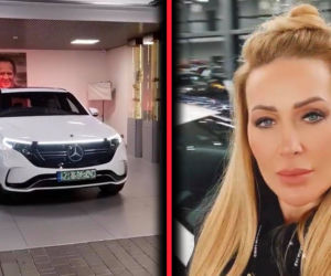 Sylwia Peretti odebrała z salonu luksusowego elektryka