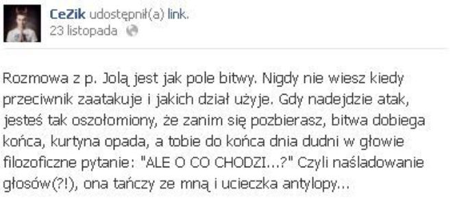 CeZik, Dzień dobry TVN