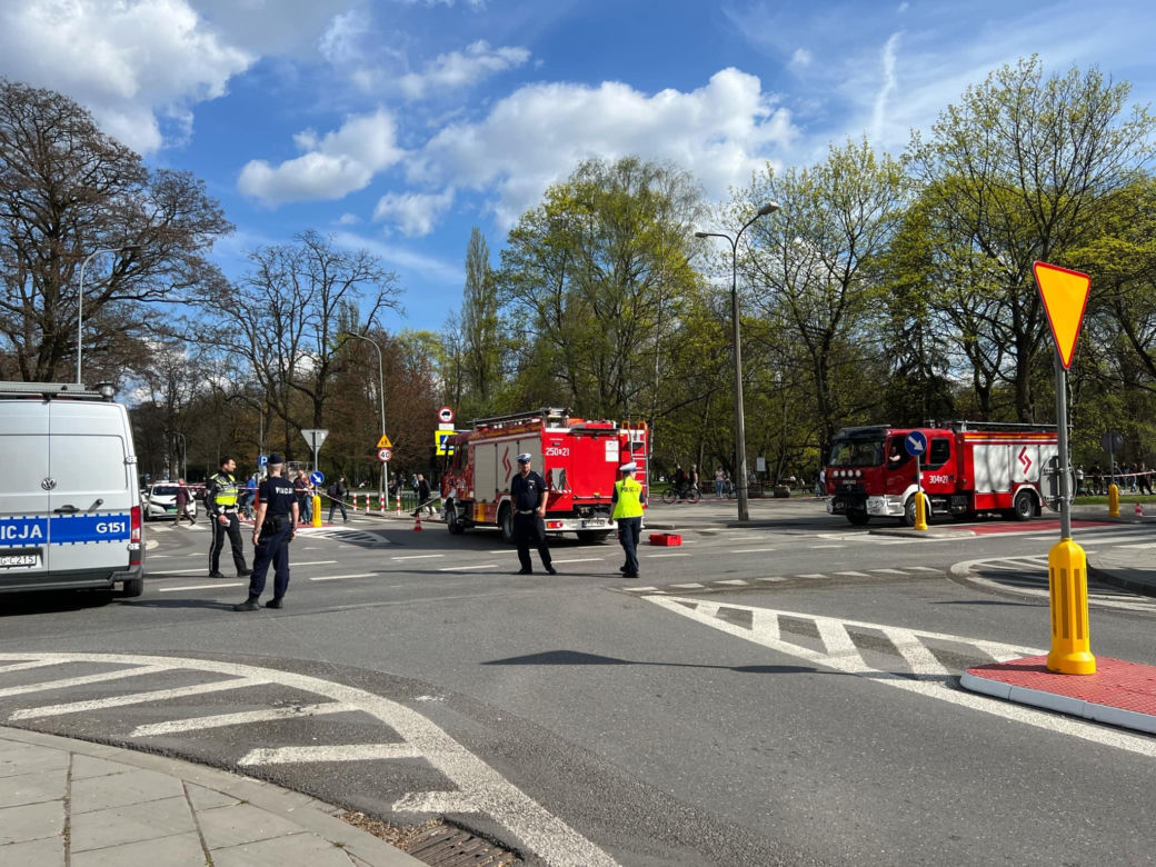 Kraków. Wypadek na os. Zgody