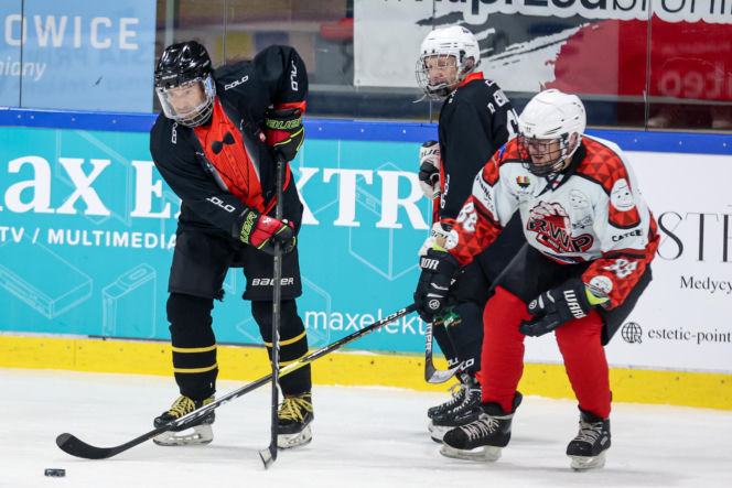 Mecz hokejowy Reprezentacji Artystów Polskich i Przedsiębiorców