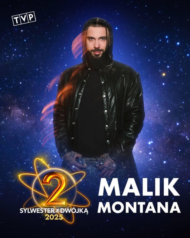 Malik Montana gwiazdą Sylwestra z Dwójką TVP w Katowicach