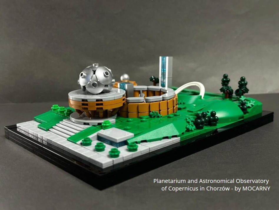 Polskie realizacje architektoniczne z klocków lego