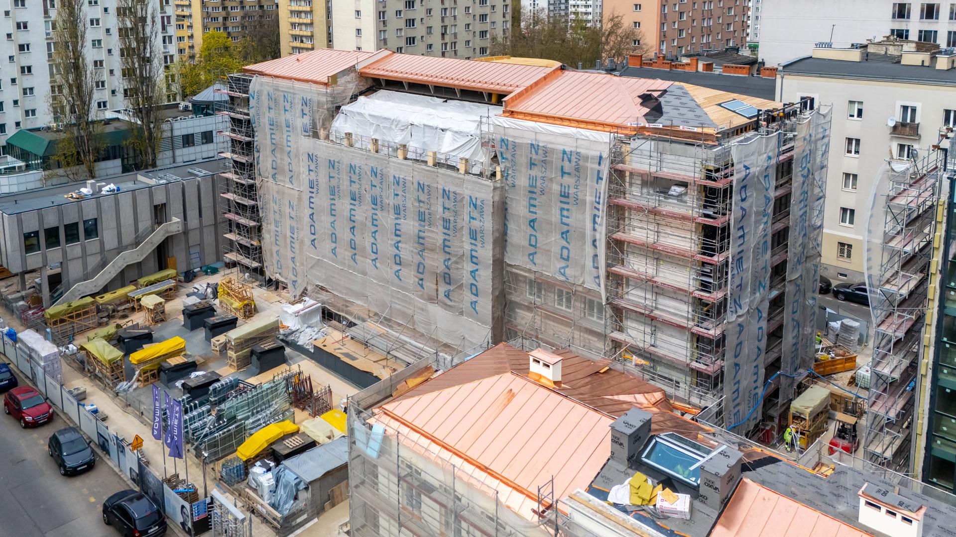 Budowa Muzeum Getta Warszawskiego - kwiecień 2026