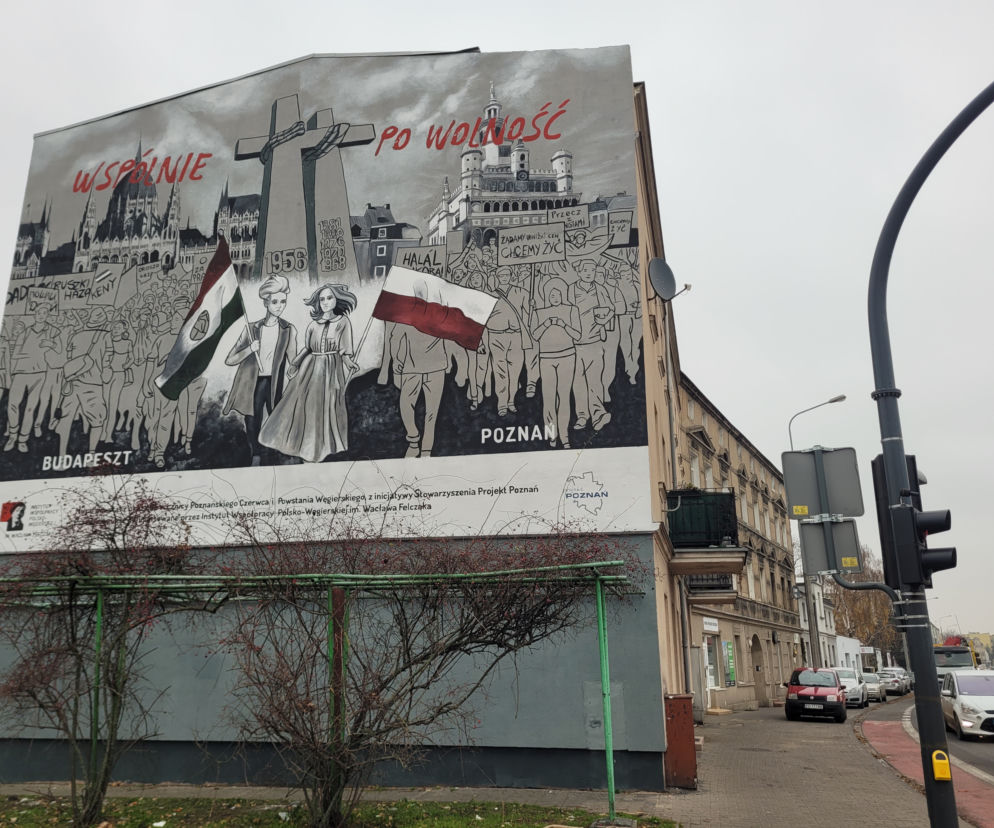 Nowy mural na Zawadach