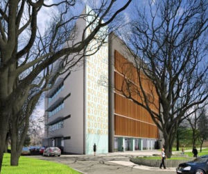 Wizualizacja: gmach Biotechnologii Katolickiego Uniwersytetu Lubelskiego