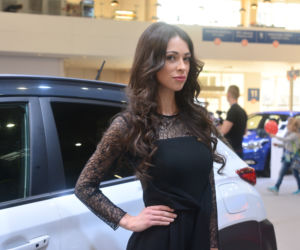 Hostessy na targach Poznań Motor Show 2018