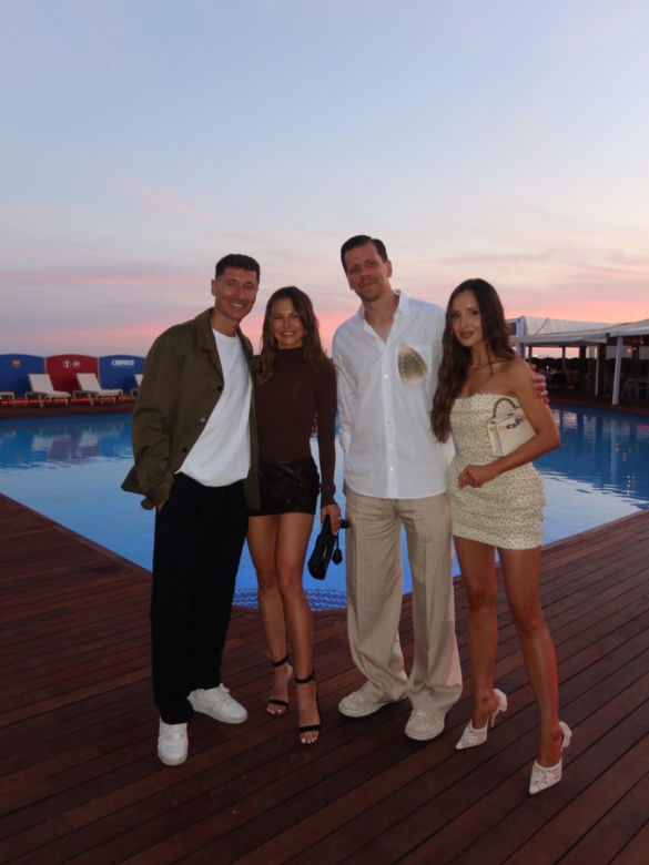 Anna Lewandowska błysnęła na imprezie Barcelony