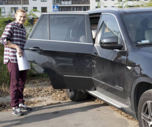 Sebastian Mila jeździ samochodem BMW X5 xDrive 40d