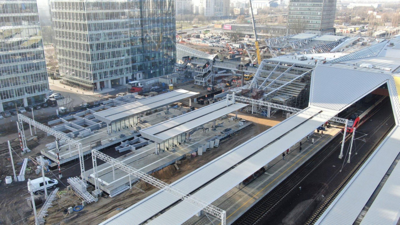 Dworzec jak z bajki! Warszawa Zachodnia zmienia się nie do poznania! Luksusowa stacja nabiera rozmiarów