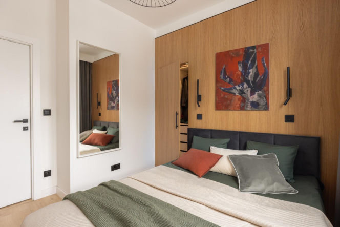 Projekt mieszkania przy ulicy Kolejowej w Warszawie