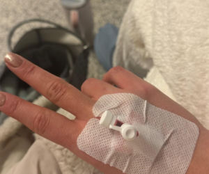 Honorata Skarbek w szpitalu