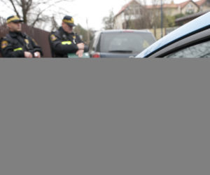 BLOKADA NA PRYWATNYM SAMOCHODZIE ANDRZEJA DUDY.